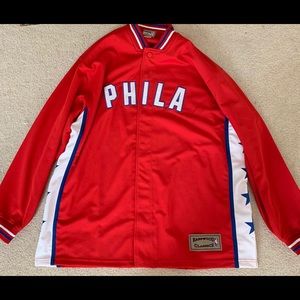 Hardwood classics nba Phila Iverson jersey